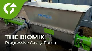 Bio-Mix Progressive Cavity Pump Heavy-Duty Solution For Biogas Industrial Sludge Kronoa