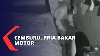 Cemburu, Pria di Jakarta Barat Bakar Motor Bos Konveksi!