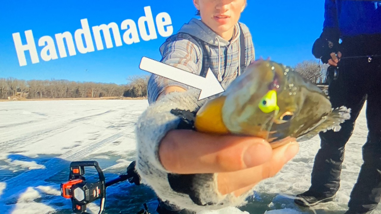 Ice Gecko Handmade Ice Fishing Baits: From Workshop to Ice! - YouTube