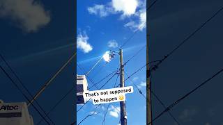 Celebrity Bad trip saver during storm restoration ⚡️#lineman #storm #hurricane #electrical #fire Net Worth