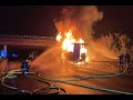 Brennender LKW-Anhänger legt Autobahn 59 bei Troisdorf lahm