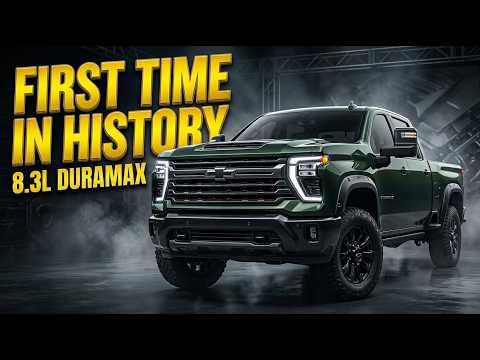 The 8.3L Duramax Is Here! 2027 Chevrolet Silverado HD