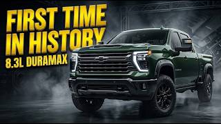 The New 8.3L Duramax: Inside the 2027 Chevrolet Silverado HD The New 8.3L Duramax: Inside the 2027 Chevrolet Silverado HD