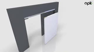 OPK - Spaceship 160kg Sliding Door Double Soft Close System Installation Guide