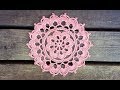 Crochet Flower Summer Haze Doily Tutorial Easy For Beginners