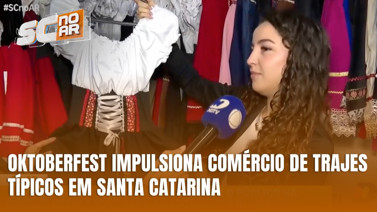 Preparação para Oktoberfest aquece venda de trajes típicos em SC