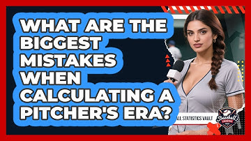 What Are The Biggest Mistakes When Calculating A Pitcher