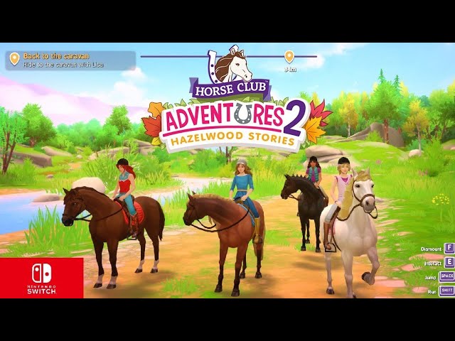 Nintendo YouTube Club Horse Adventures gameplay switch 2 -