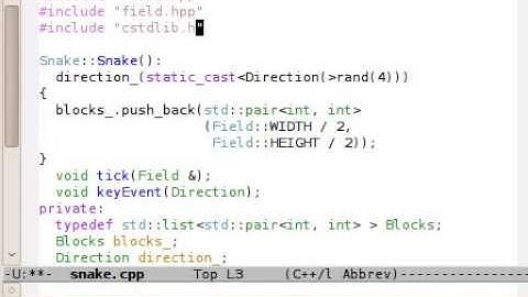 Writing Snake game in 10 minutes