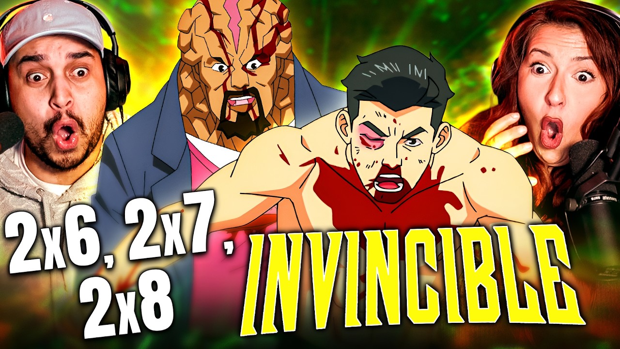 INVINCIBLE SEASON 2 EPISODES 6, 7 & 8 FINALE REACTION – FIRST TIME WATCHING – REVIEW
