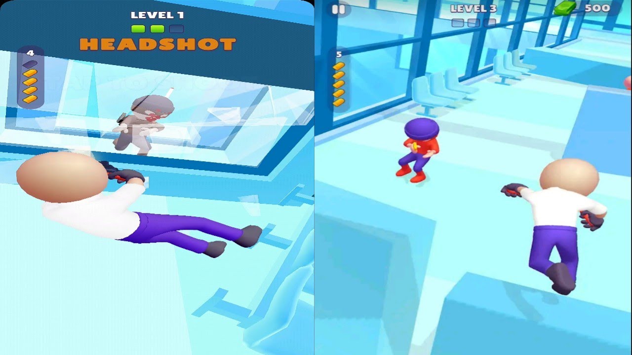 Run and Gun Aim Shooting Game Level 1,2,3 Play BAWA MANIK GAMING YouTube