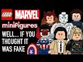 Well If You Thought It Was Fake... LEGO Marvel Minifigures Series FINAL Update