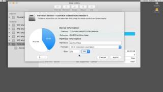 Mac OS X El Capitan: Partitioning A Hard Drive