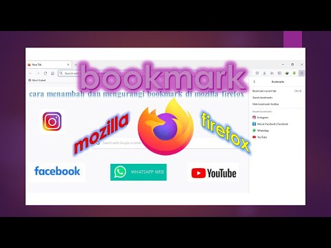 cara bookmark di firefox