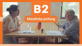 Mündliche Prüfung telc B2, 2022, German Speaking Test Level B2.الامتحان الشفوي في اللغة الألمانية