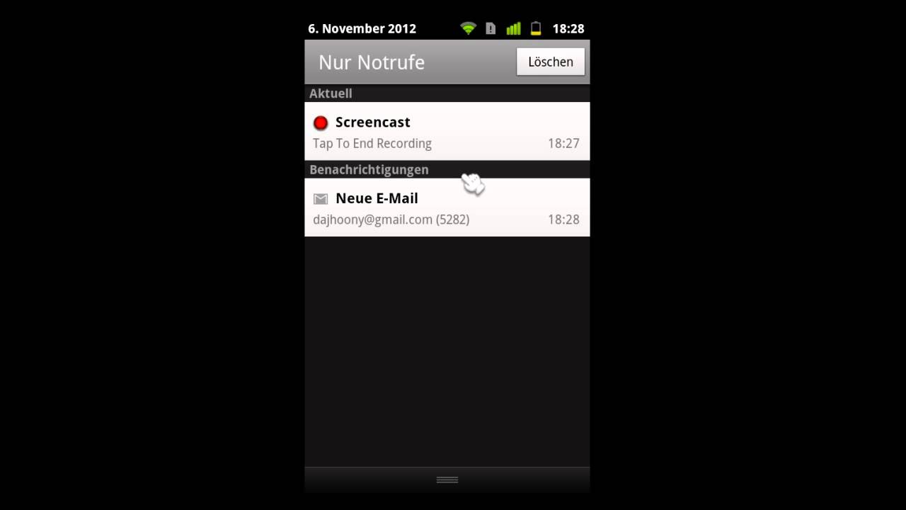Wie funktioniert die Benachrichtigungsleiste unter Android ...
