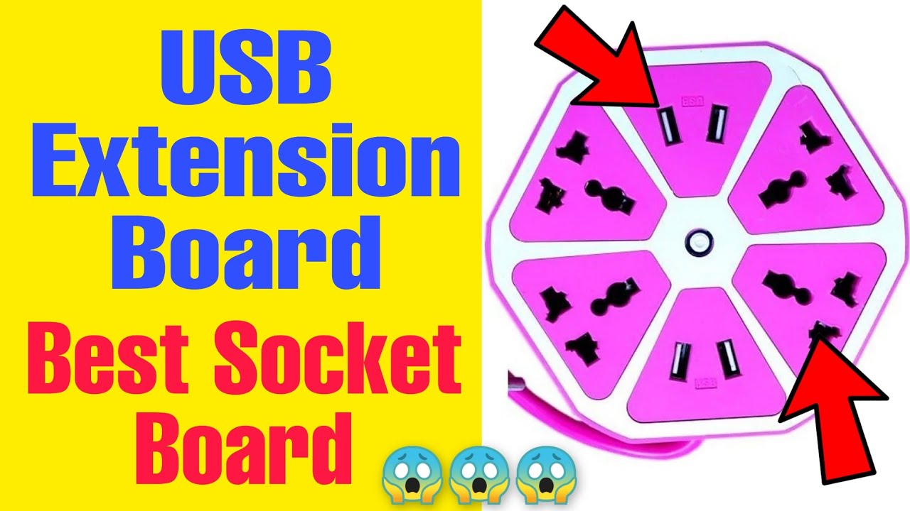 Usb Socket Shape Hexagon Shape Socket USB Charger | Extension Socket Board | USB Board ...