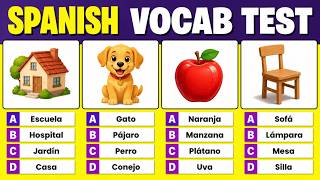 Can You Guess These 40 Spanish Words 🇪🇸 Most People Can’t! | Quiz Dino