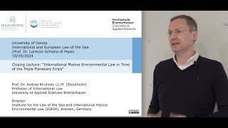 International Marine Environmental Law in Time of the Triple Planetary Crisis