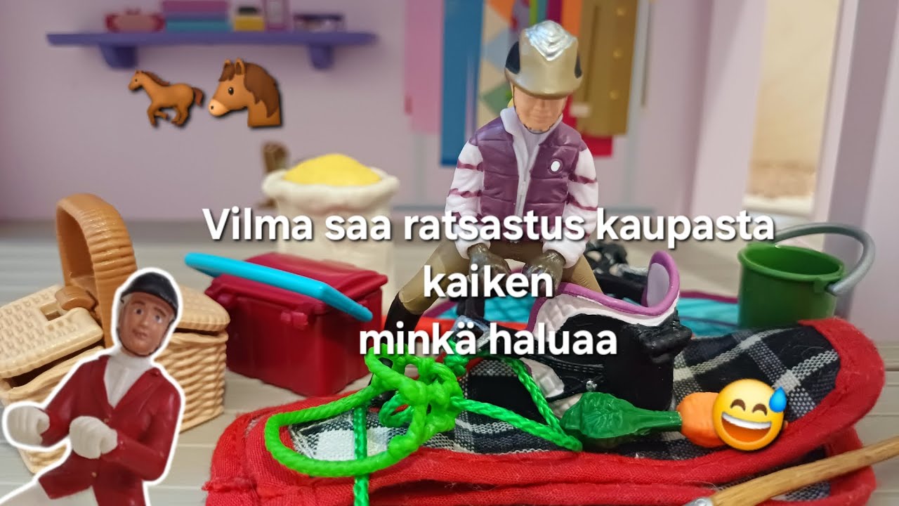 Vilma saa ratsastus kaupasta kaiken minkä haluaa 🐎