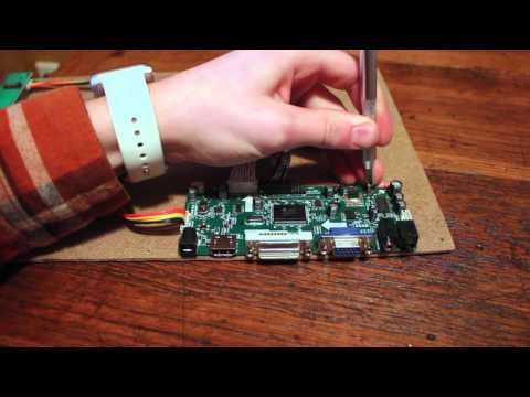 HOW TO REUSE THE LCD SCREEN IN YOUR OLD LAPTOP