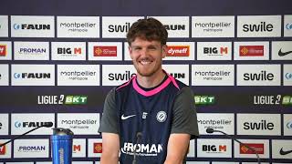 Point presse : Julien Laporte avant Red Star vs MHSC