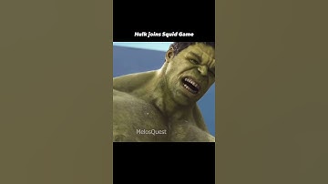 Hulk join squid game 😲#hulk #squidgame #trending #status