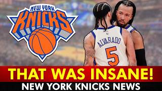 WOW! Nobody Saw This Coming | NY Knicks News