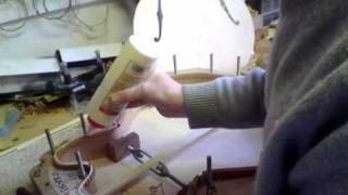 Daniel Slaman building a Dome nylon string jazz guitar