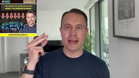 Ai 30K Copy  Paste Commissions Affiliate Video   WarriorPlus   Clickbank