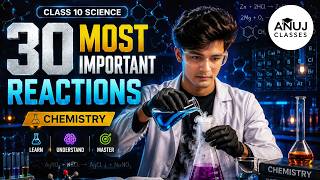 Class 10 Science: 30 Most Important Reactions (Chemical Reactions and Equations