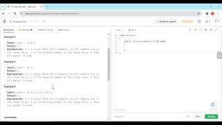 268. Missing Number | Leetcode | Math based | Fundamentals