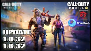 How To Update Call Of Duty Mobole 1.0.32 In Gameloop Emulator Garena Codm 1.6.32