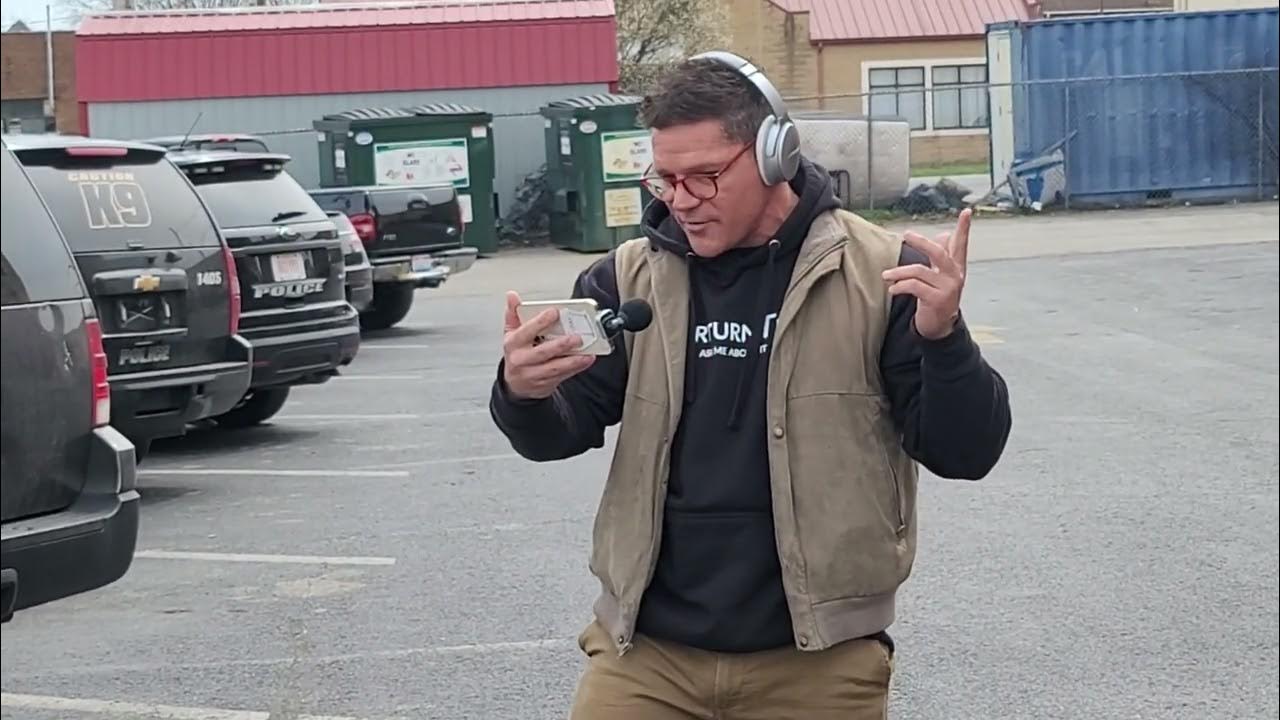 Chillie DeCastro doin' What Chillie DOES! Ironton, OH Police Dept