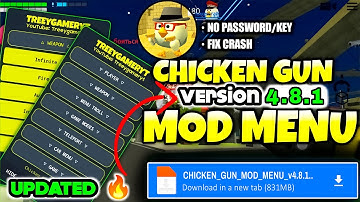 🔥 Chicken Gun MOD MENU v4.8.1 (2025) | Unlimited Everything + New Hacks | No Ban 🚀