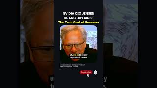 Famous Jensen Huang interview — Nvidia CEO's crazy work schedule and insanely hard work #entrepreneur Wealth