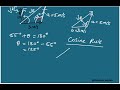 Practice problem: finding resultant velocity vector.
