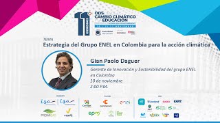 #11CongresoPactoGlobal | Gian Paolo Daguer, Gerente de Innovación y Sostenibilidad - ENEL Colombia