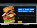 Restaurant Website | Design by Shakil Khan