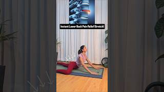 Lower Back Pain Relief Exercises | Slip Disc &amp; Sciatica Pain Relief Stretch 🧘‍♀️ ​#LowerBackPain