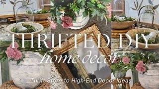 THRIFTED DIYS FOR HIGH-END HOME DÉCOR | Budget Friendly DIY Decorating Ideas | Easy Thrift Flips