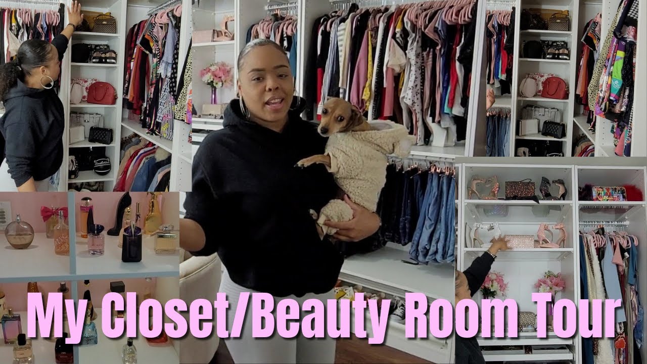 My Full Closet/ Beauty Room Tour