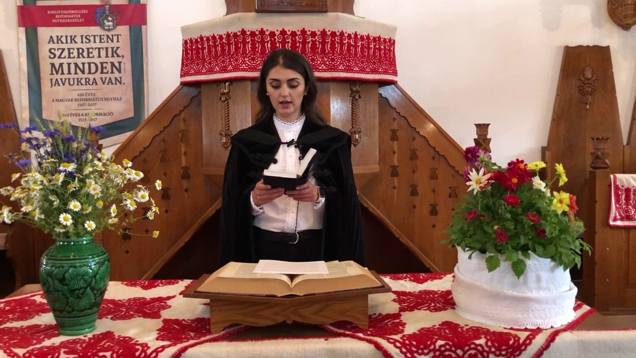 Hétköznapi istentisztelet a Nagyvárad-Réti Református Templomban 2020.06.10.