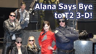 Alanas Goodbye To Terminator 2 3-D With A Post-Show Cast Meet