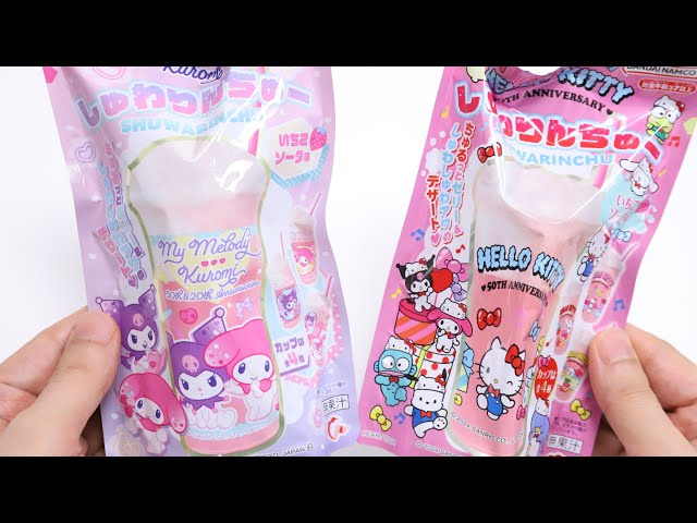 My Melody & Kuromi SHUWARINCHU and Hello Kitty DIY Candy Jelly