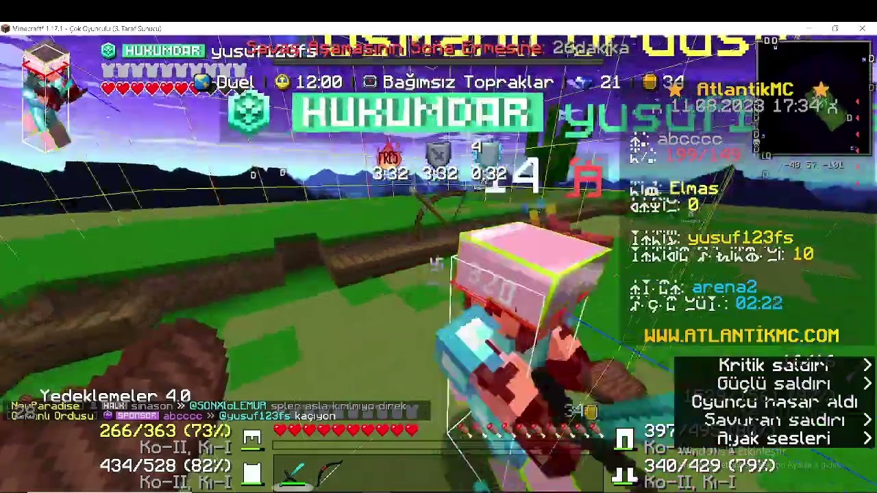 AtlantikMC Duel Atıyom.