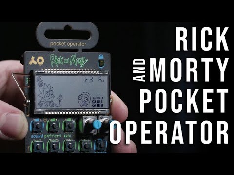 PO-137 Rick and Morty Pocket Operator from teenage engineering (Limited Edition!) | First Look