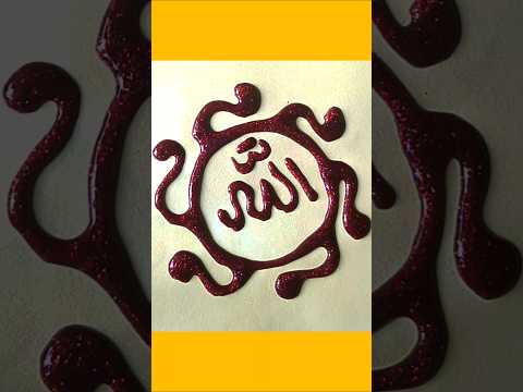 Calligraphy Design Shorts Viral Drawing