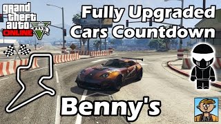 Fastest Benny's Vehicles (2016) - Best Fully Upgraded Cars In GTA Online