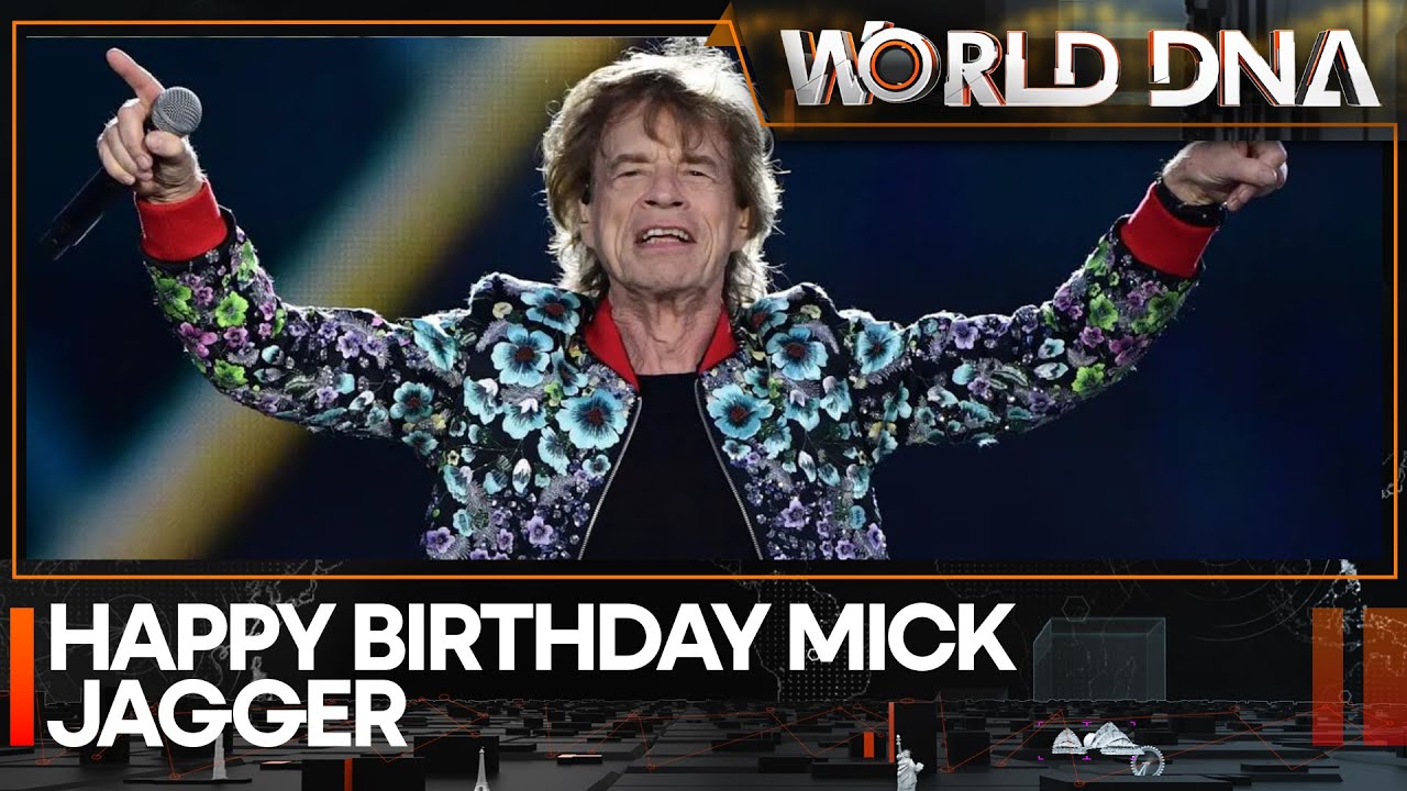 Mick Jagger celebrates his 80th birthday